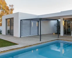 Discount Bizzotto GAZEBO IN ALLUMINIO 3X3.6 ANTRACITE LH32 - NOAH