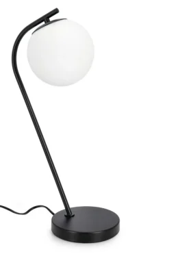 Bizzotto LAMPADA TAV. DELPHINE NERO H51