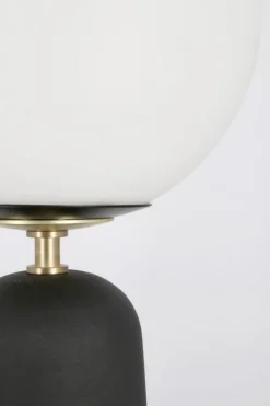 Bizzotto LAMPADA TAV. DELPHINE TONDO NERO H51