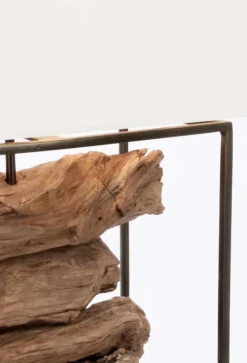 Discount Bizzotto LAMPADA TAV. KUBI BIANCO H76