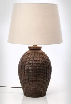 Discount Bizzotto LAMPADA TAV. LINEA BIANCO H63