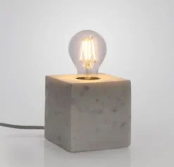 Online Bizzotto LAMPADA TAV. MANDLA MARMO BIANCO 12X12