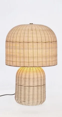 Outlet Bizzotto LAMPADA TAV. SIKKIM RATTAN H61