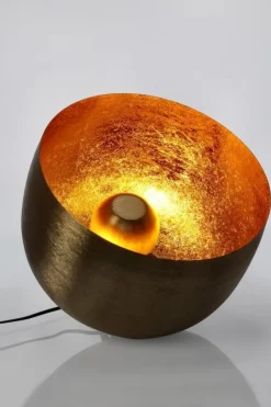 New Bizzotto LAMPADA TAVOLO ISHAM ORO H32