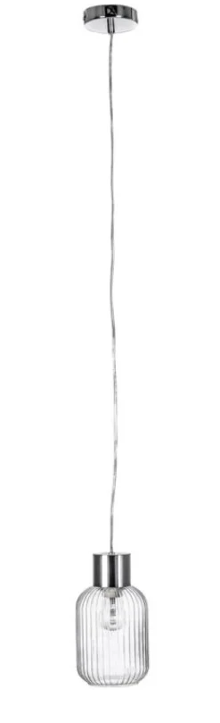 Online Bizzotto LAMPADARIO 1LUCE SHOWY TRASP-ARGENTO