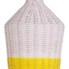 Clearance Bizzotto LAMPADARIO SUN RATTAN GIALLO-ARANCIO