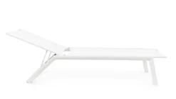 Clearance Bizzotto LETTINO CON RUOTE IN ALLUMINIO BIANCO GK50 - CRUISE