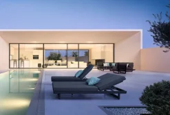 Discount Bizzotto LETTINO DOPPIO IN ALLUMINIO ANTRACITE WG21 - INFINITY