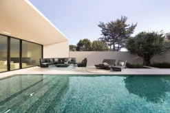 Discount Bizzotto LETTINO IN ALLUMINIO ANTRACITE WG21 - INFINITY