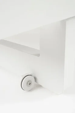 Bizzotto LETTINO IN ALLUMINIO BIANCO WG20 - INFINITY