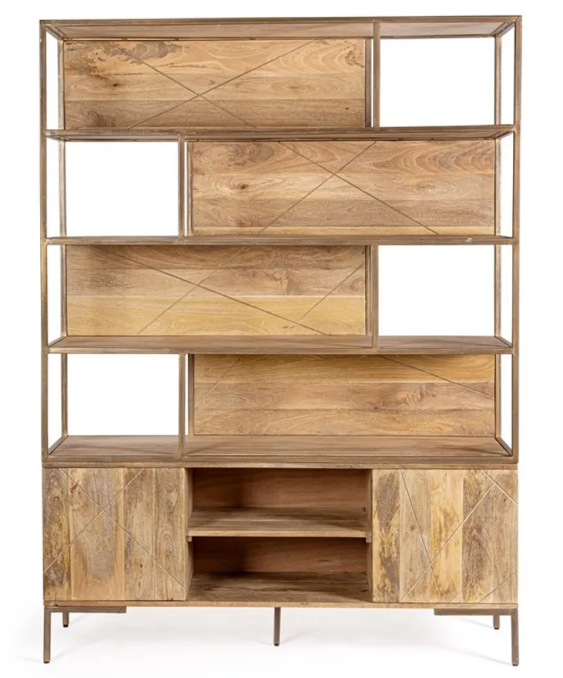 Outlet Bizzotto LIBRERIA IN LEGNO - JAIDEV