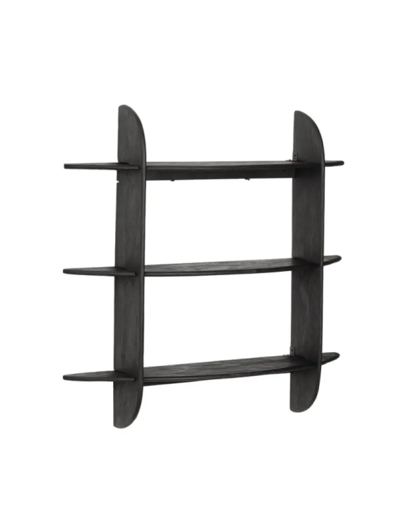 Outlet Bizzotto MENSOLA 3P WESTWOOD NERO