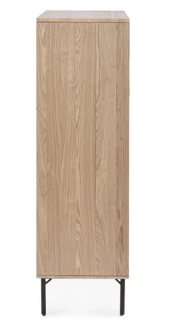 Outlet Bizzotto MOBILE ALTO IN LEGNO NATURALE - WIDALD