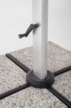 Clearance Bizzotto OMBRELLONE BRACCIO ARIES 3X4 ANOD-GRI T