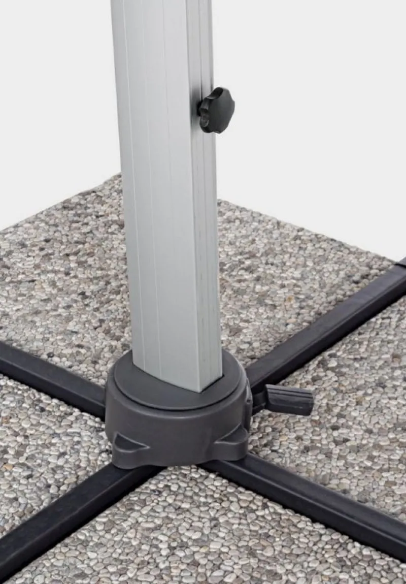 New Bizzotto OMBRELLONE BRACCIO IN ALLUMINIO 3X3 - INES