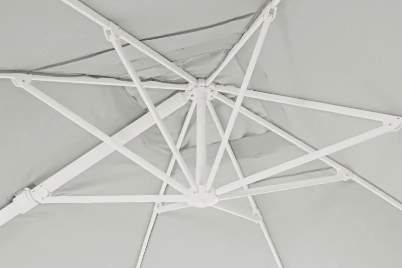 New Bizzotto OMBRELLONE BRACCIO IN ALLUMINIO 3X4 BIANCO - EDEN