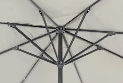 Sale Bizzotto OMBRELLONE IN ALLUMINIO 4X4 GRIGIO ANTRACITE - ALGHERO