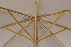 Clearance Bizzotto OMBRELLONE IN ALLUMINIO 3X3 TORTORA - ECLIPSE