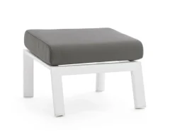 New Bizzotto OTTOMAN IN ALLUMINIO BIANCO JX11 - KLEDI