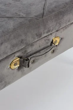 New Bizzotto PANCA CONTENITORE GRIGIO - POLINA