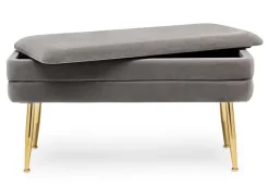 Online Bizzotto PANCA CONTENITORE GRIGIO SCURO - PAVLINA