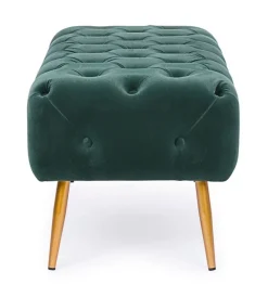 Outlet Bizzotto PANCA IN VELLUTO VERDE - GIACINTA