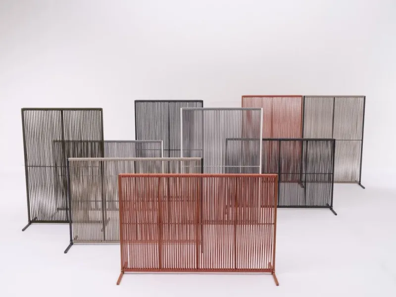 Hot Bizzotto PARAVENTO PAXSON 120X180 BIA QS20/GRIGIO