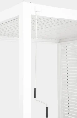 Outlet Bizzotto PERGOLA OCEAN 3.6X6 BIANCO