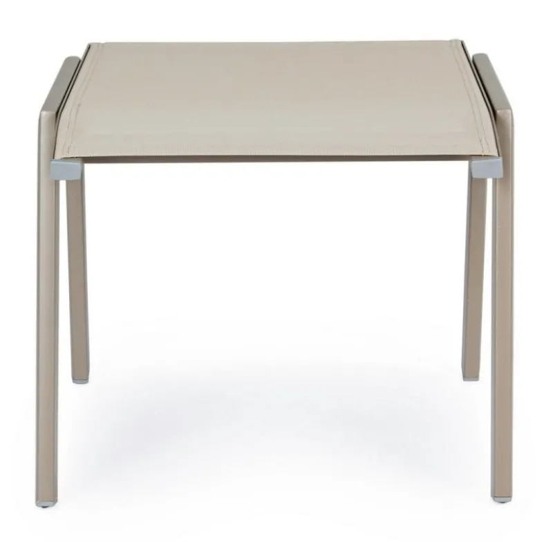 Discount Bizzotto POGGIAPIEDI IN ALLUMINIO IMPILABILE TORTORA GK51 - VICTOR