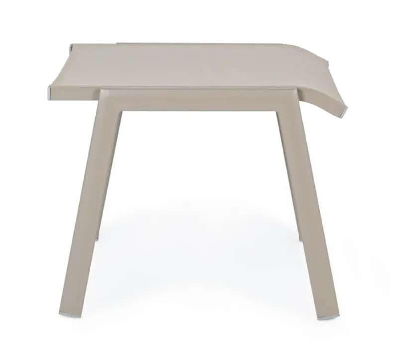 Discount Bizzotto POGGIAPIEDI IN ALLUMINIO IMPILABILE TORTORA GK51 - VICTOR