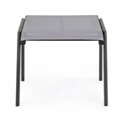 Best Bizzotto POGGIAPIEDI IN ALLUMINIO IMPILABILE ANTRACITE GK52 - CRUISE