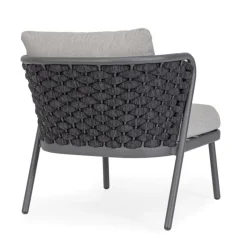 Online Bizzotto POLTRONA ANTRACITE QS22/GRAPHITE - HARLOW