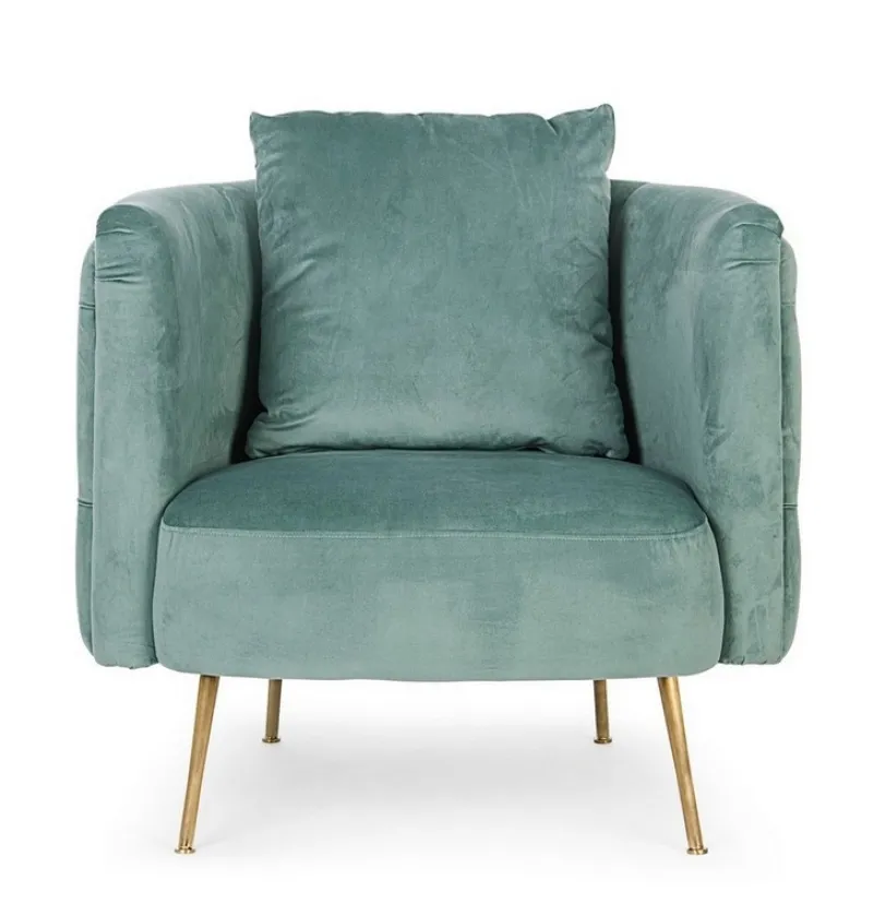 Online Bizzotto POLTRONA BLU TURCHESE - TENBURY