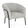 Discount Bizzotto POLTRONA CAMILA GRIGIO CHIARO
