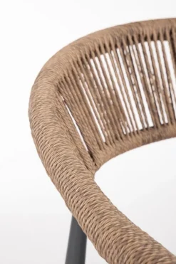 Bizzotto POLTRONA C-BR C-C JANDIA ANTRAC/NATURAL