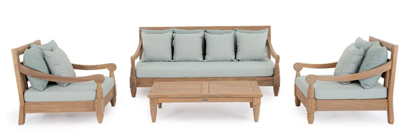 Best Bizzotto POLTRONA C-C BALI AQUA - FSC