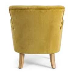 Discount Bizzotto POLTRONA COLOR SENAPE - ORLINS