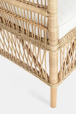 Hot Bizzotto POLTRONA CON CUSCINO IN FIBRE NATURALI - JOSEFINA