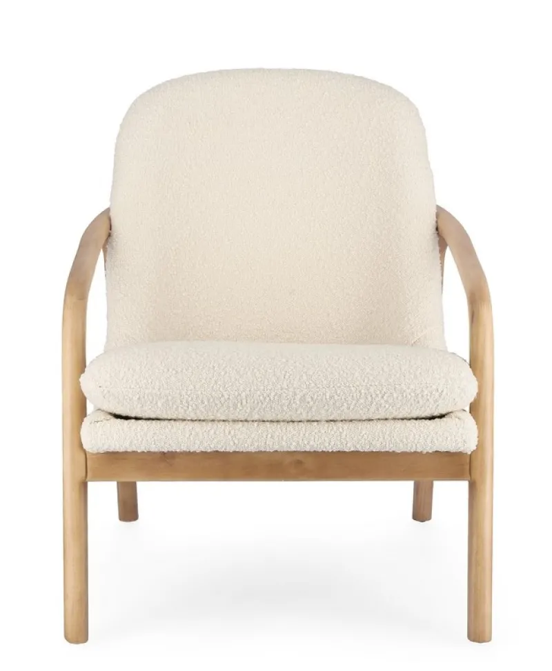 Online Bizzotto POLTRONA EFFETTO BOUCLE' PURE - ELAIDE