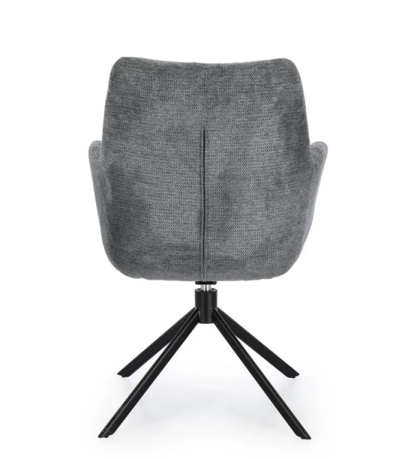 Bizzotto POLTRONA GIREVOLE ALEXANDER GRIGIO SCURO