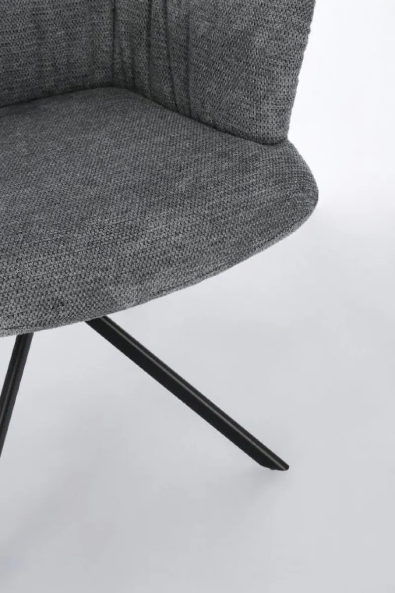 Bizzotto POLTRONA GIREVOLE ALEXANDER GRIGIO SCURO