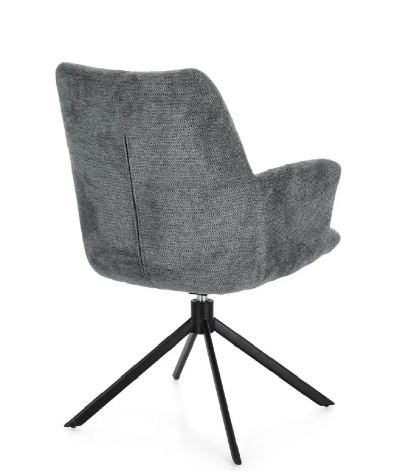Bizzotto POLTRONA GIREVOLE ALEXANDER GRIGIO SCURO