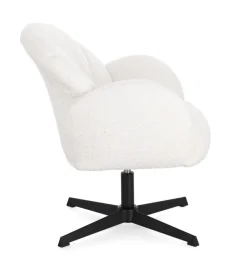 Discount Bizzotto POLTRONA GIREVOLE CHLOE SNOW