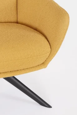 Clearance Bizzotto POLTRONA GIREVOLE HAILEY SENAPE