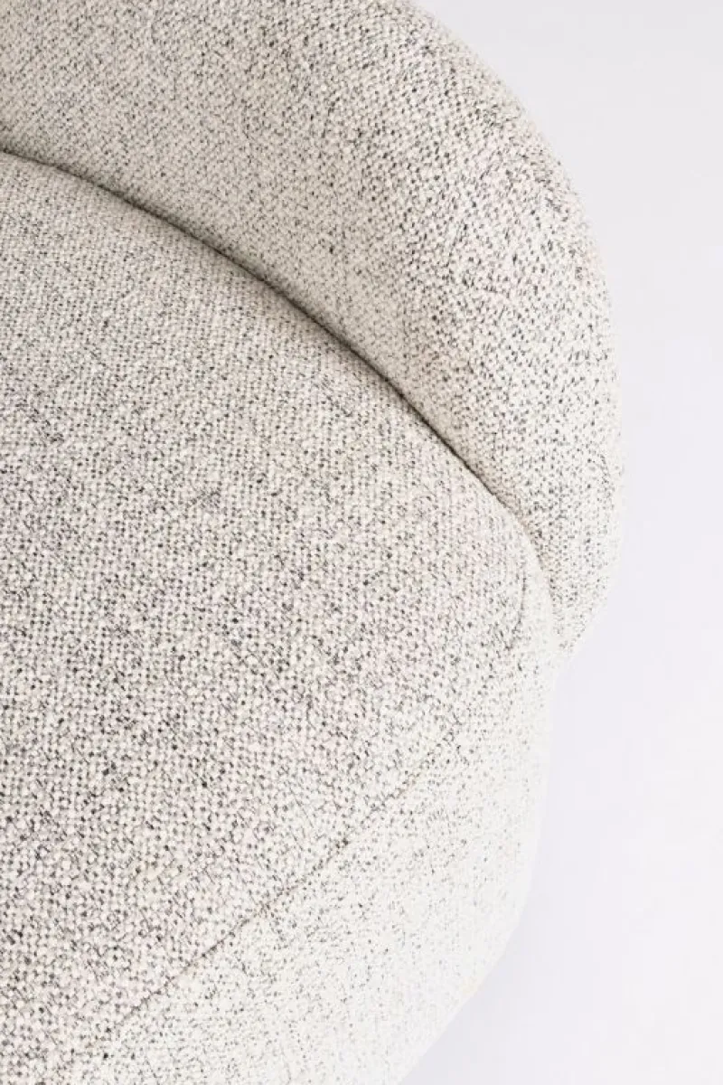 Best Bizzotto POLTRONA GIREVOLE HARPER GRIGIO CHIARO