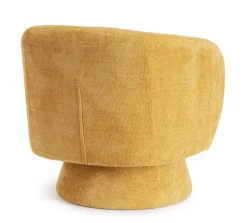 Hot Bizzotto POLTRONA GIREVOLE JULIENNE SENAPE