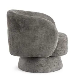 Hot Bizzotto POLTRONA GIREVOLE JULIENNE GRIGIO SCURO