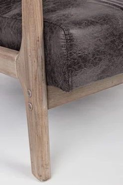 Outlet Bizzotto POLTRONA IN ECOPELLE - ANCILLA