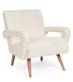 Sale Bizzotto POLTRONA IN LEGNO BIANCA - BERNA