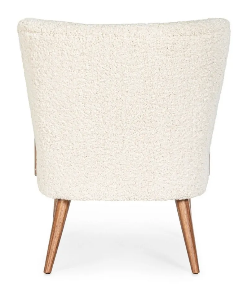 Best Bizzotto POLTRONA IN LEGNO BIANCA - MORITZ